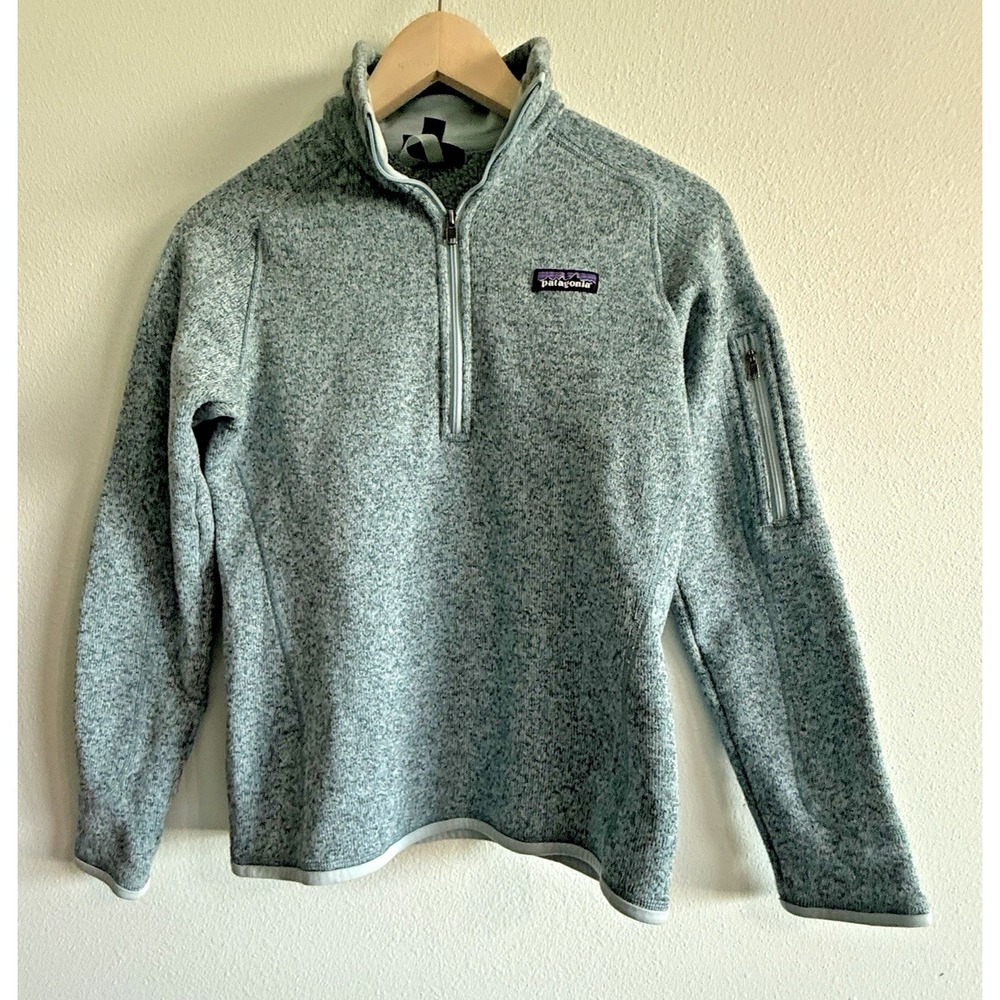 Patagonia Jacket Womens S Blue Better Sweater Fleece Hiking Outdoor Pullover